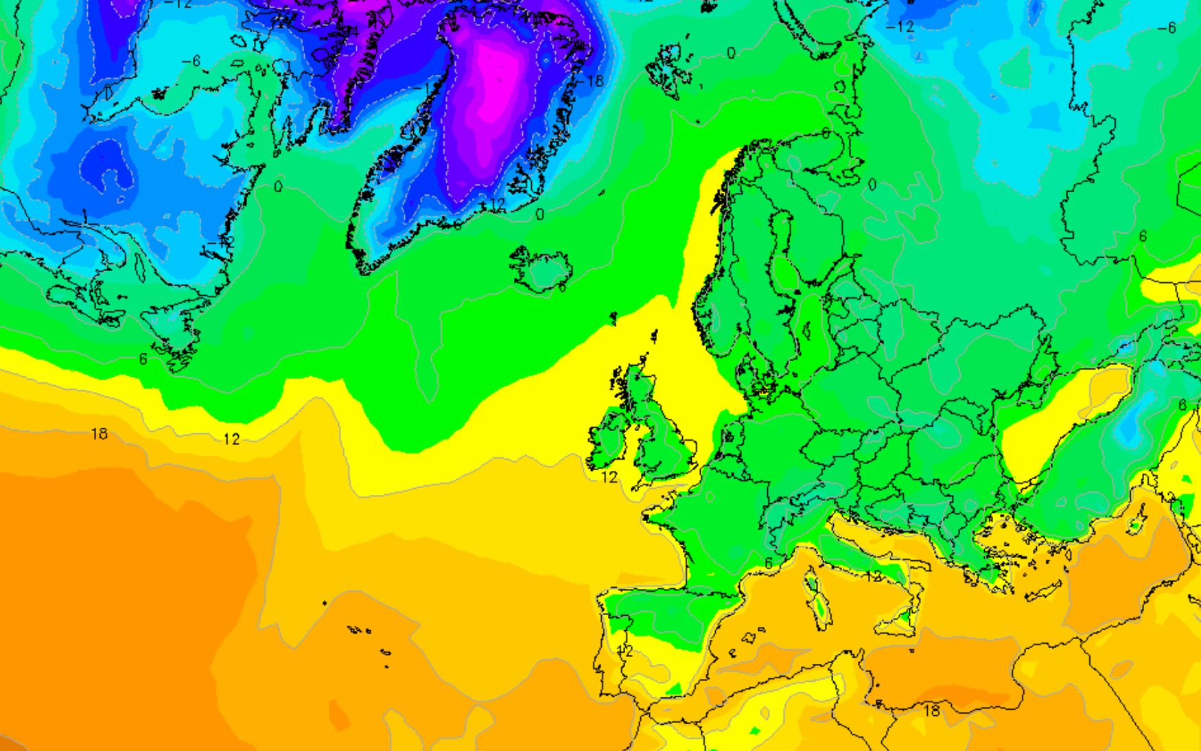 Cold air from Russia