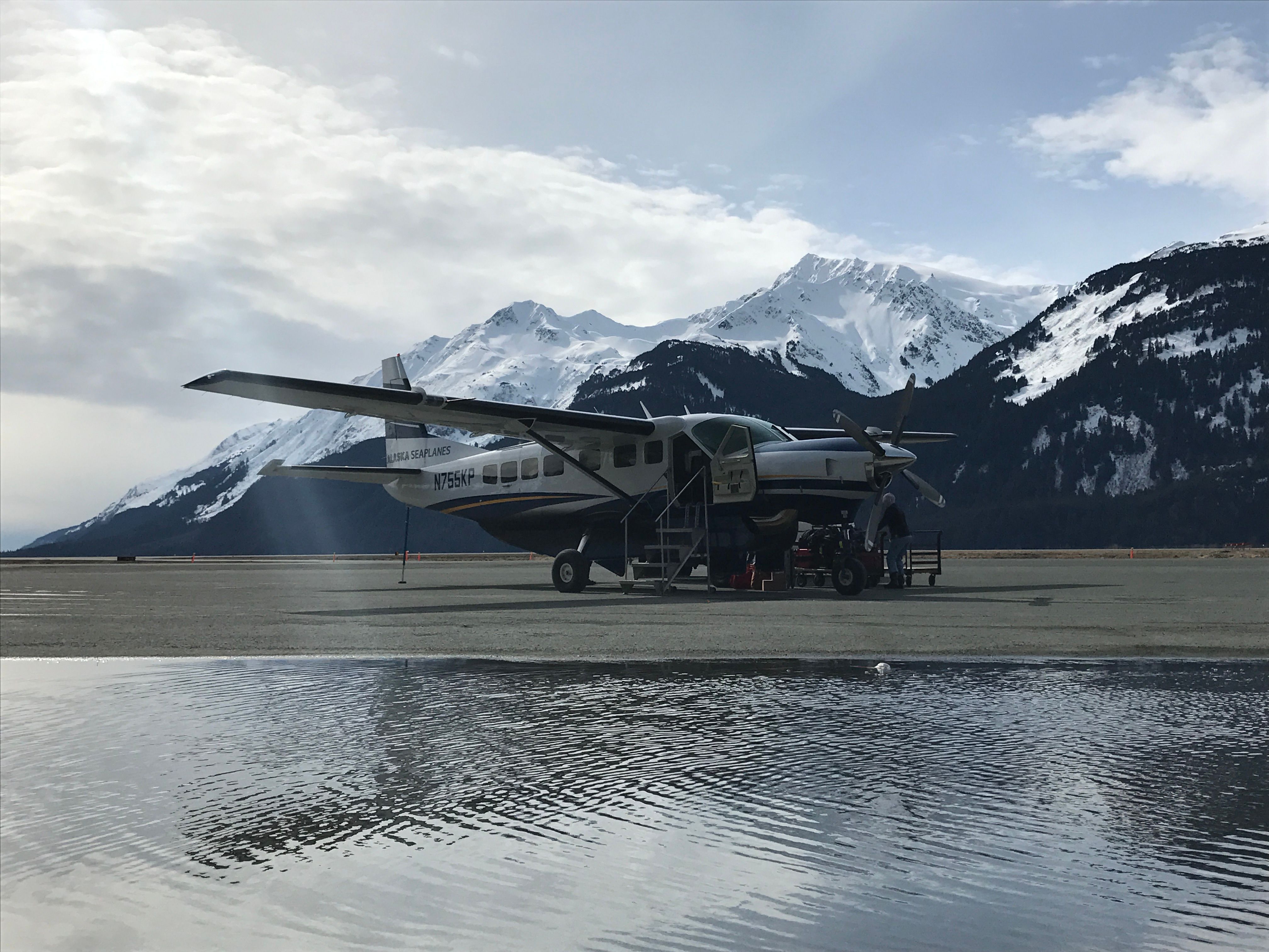 Het lokale transport in Alaska