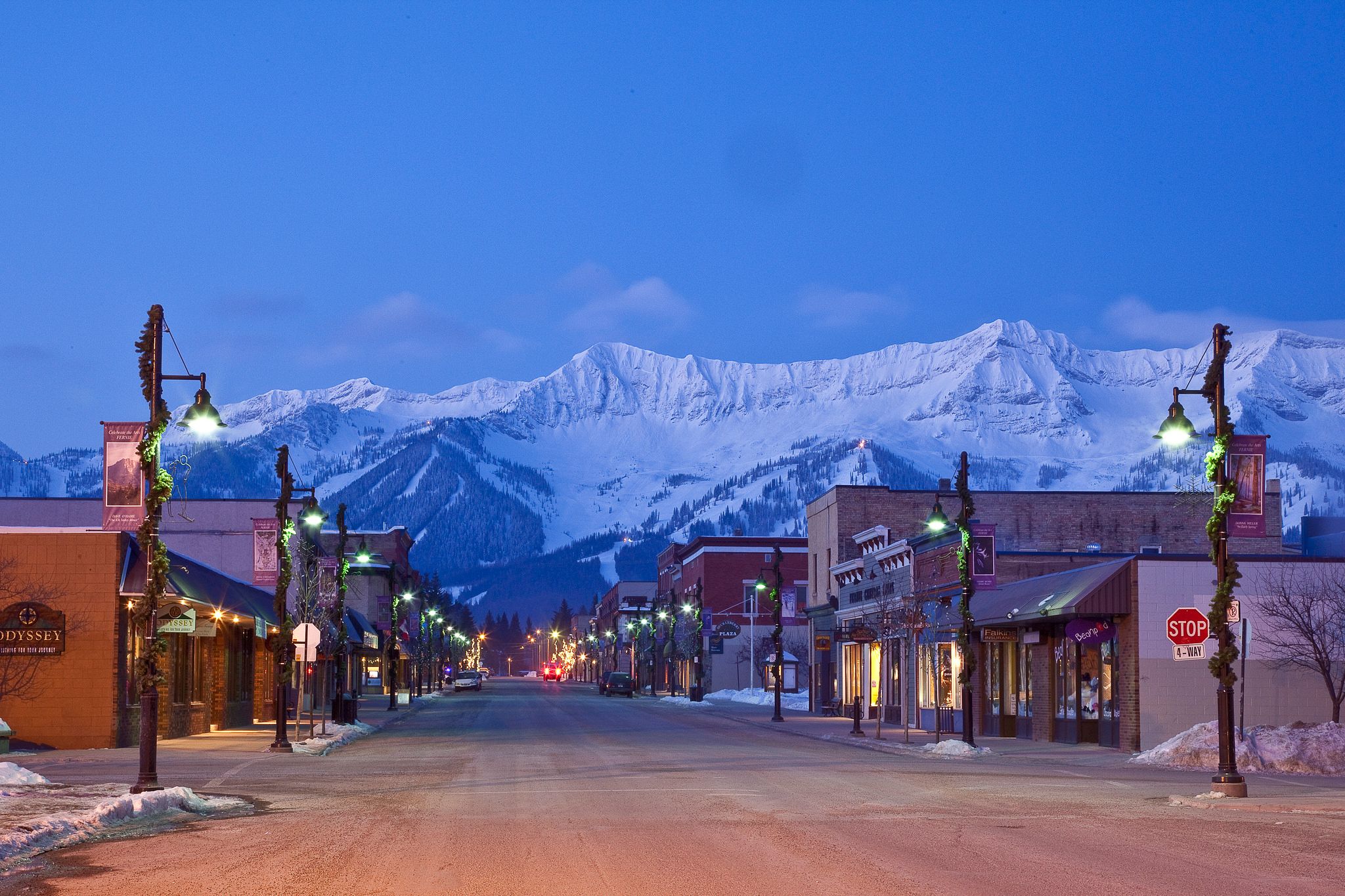 Downtown Fernie (c) Henry Georgi
