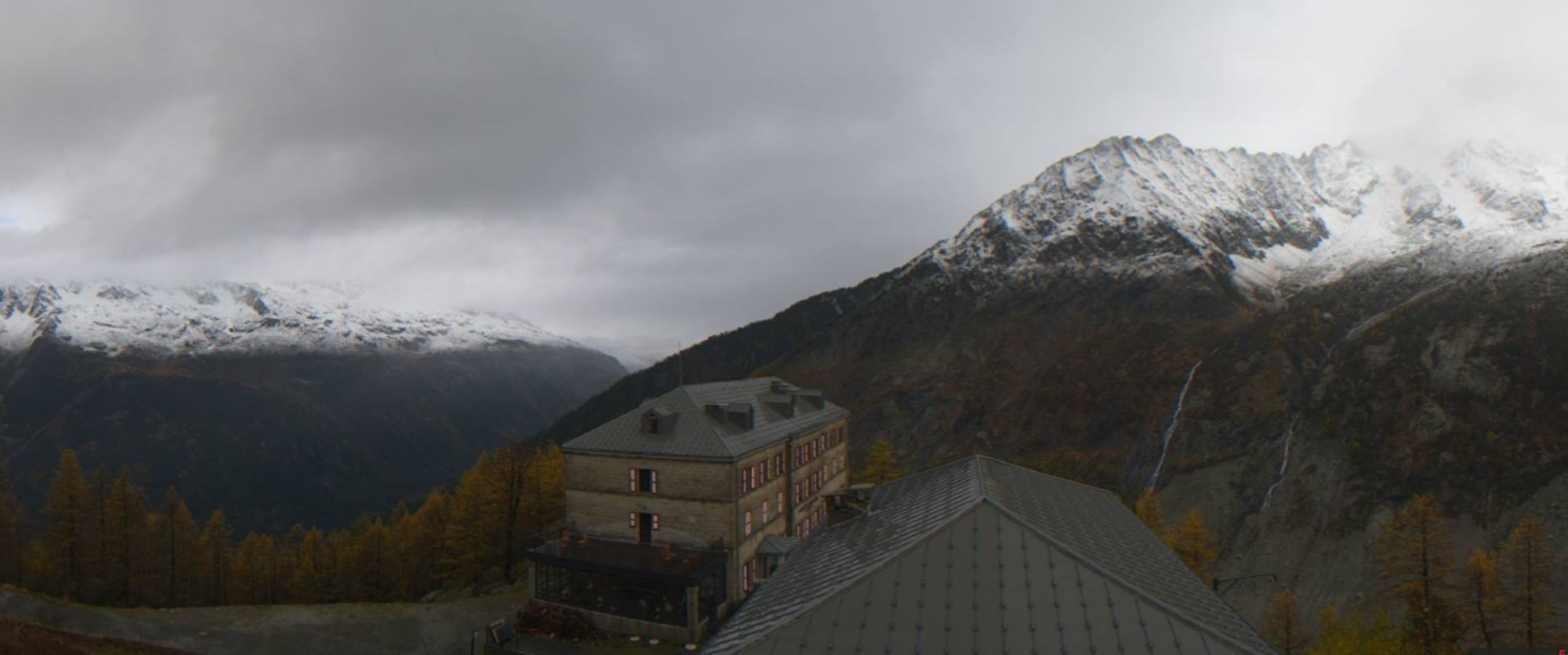 High snow line in Chamonix