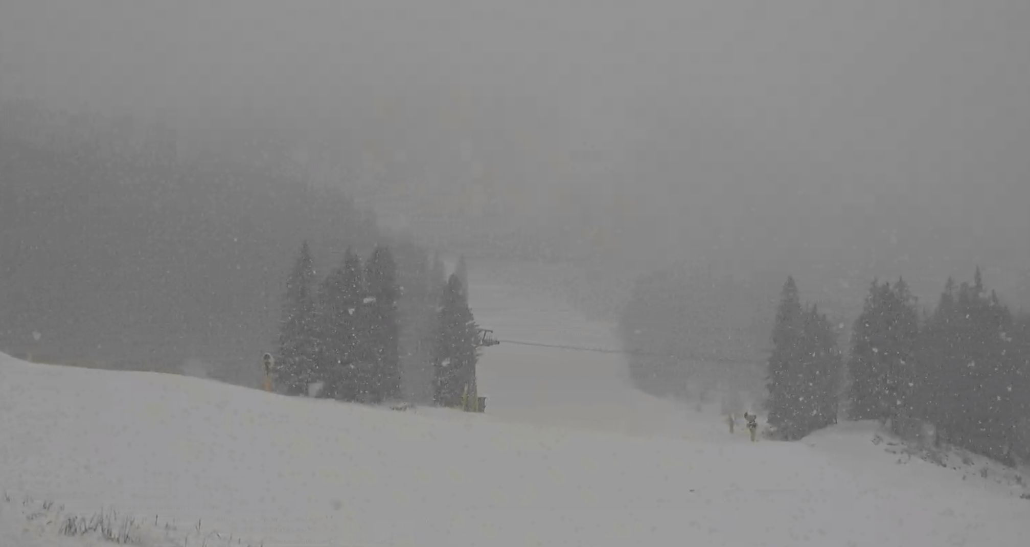 It's dumping in Madonna di Campiglio/Pinzolo