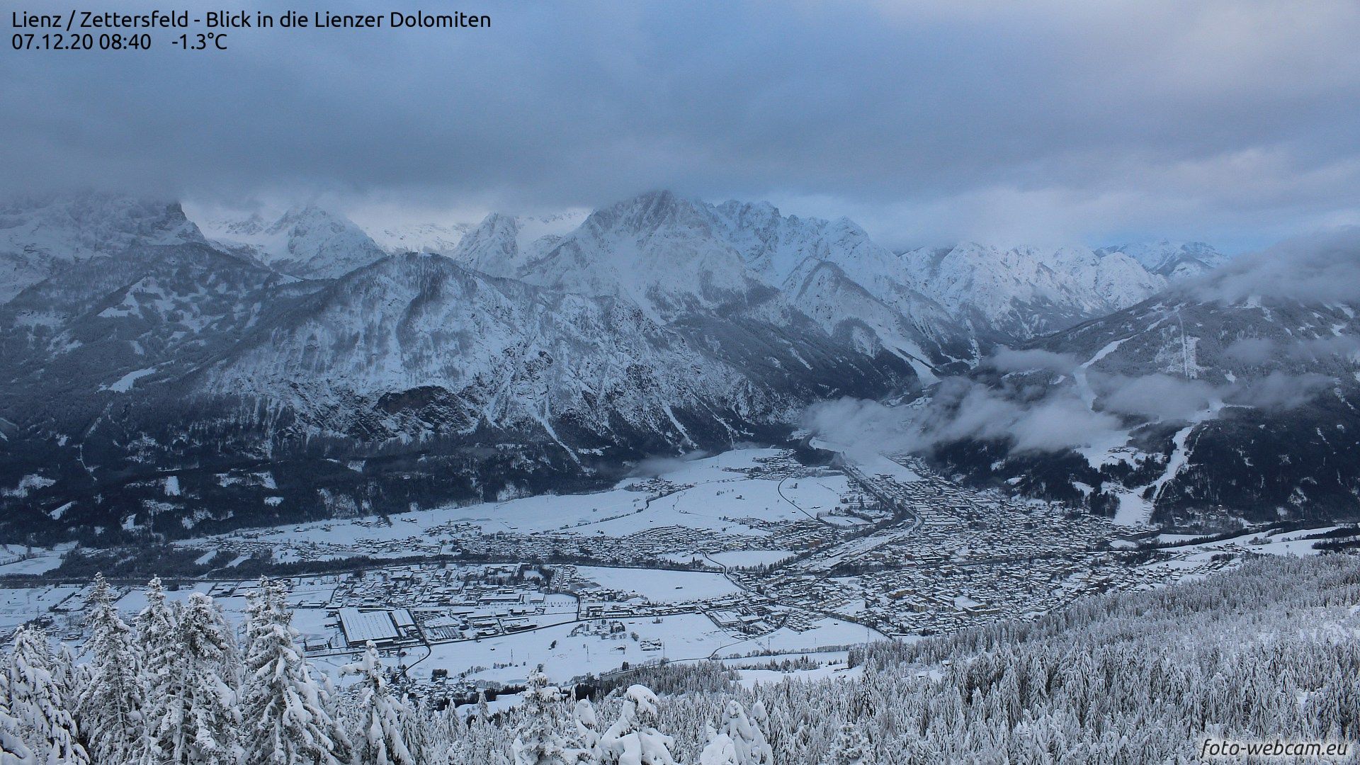 Deep winter in Lienz