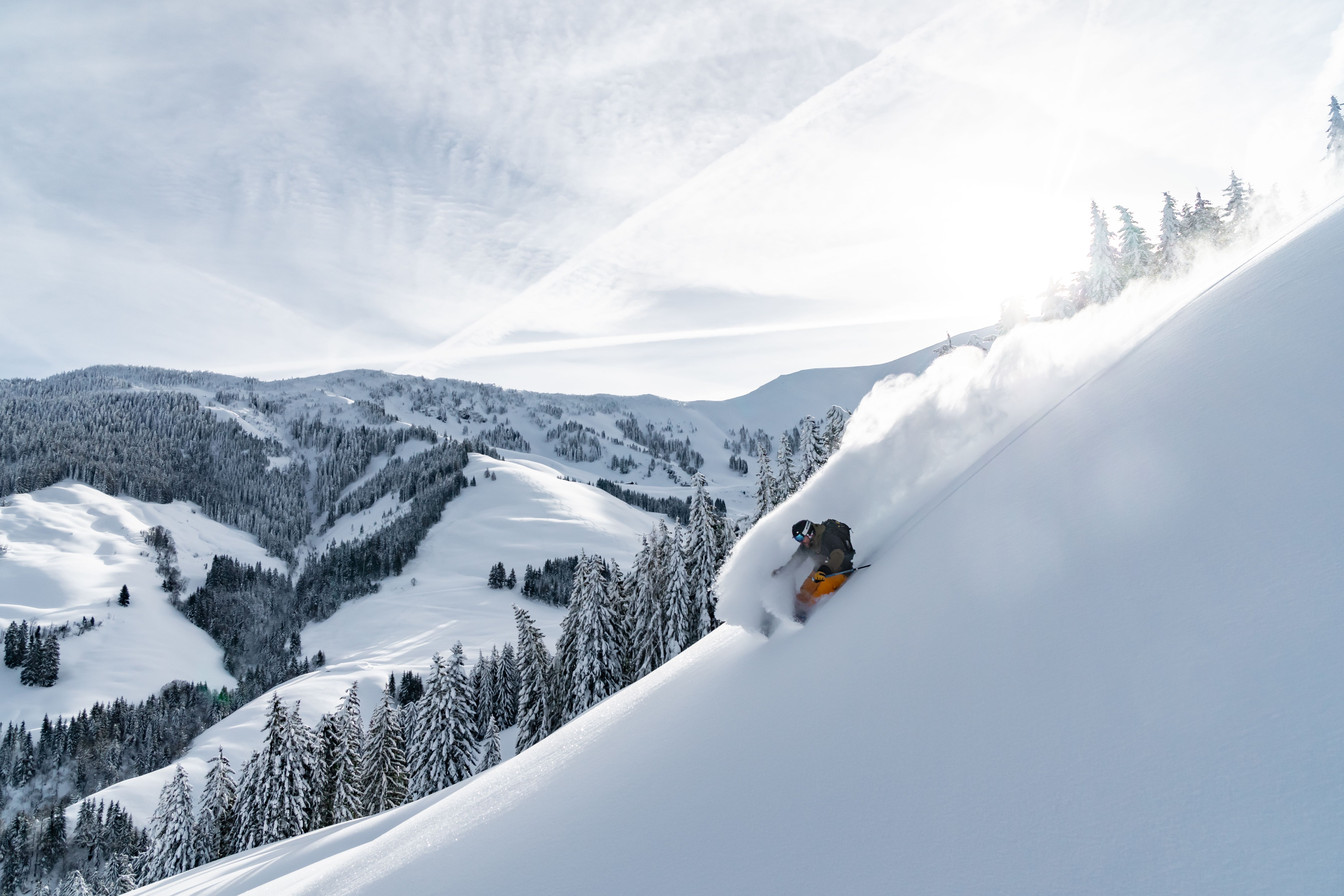 Skiliften zullen in Oostenrijk vanaf 24-12 draaien, zoals hier in Hochkönig
