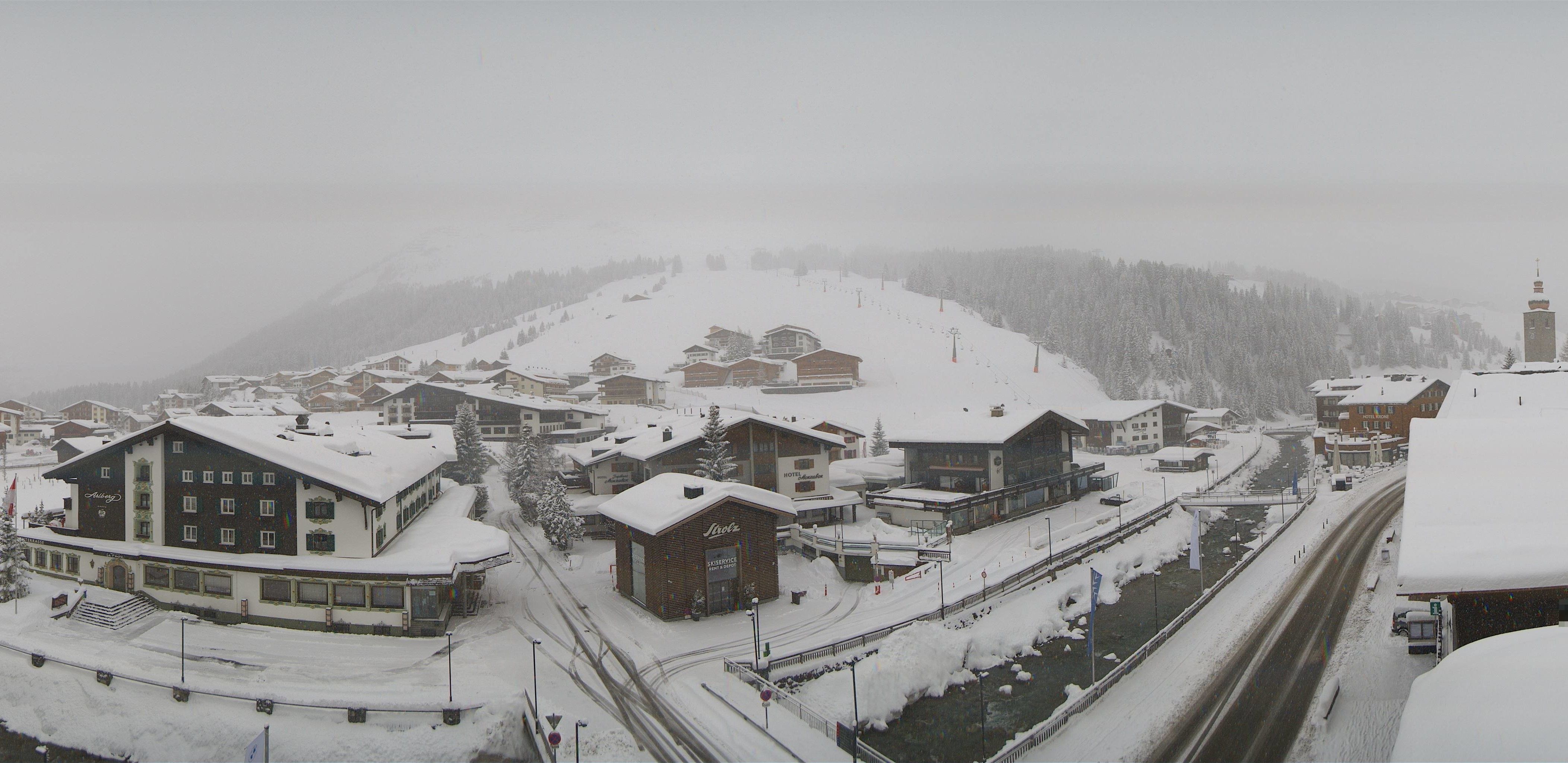 Ook in Lech kan er ruim een meter sneeuw vallen (lechzuers.com)