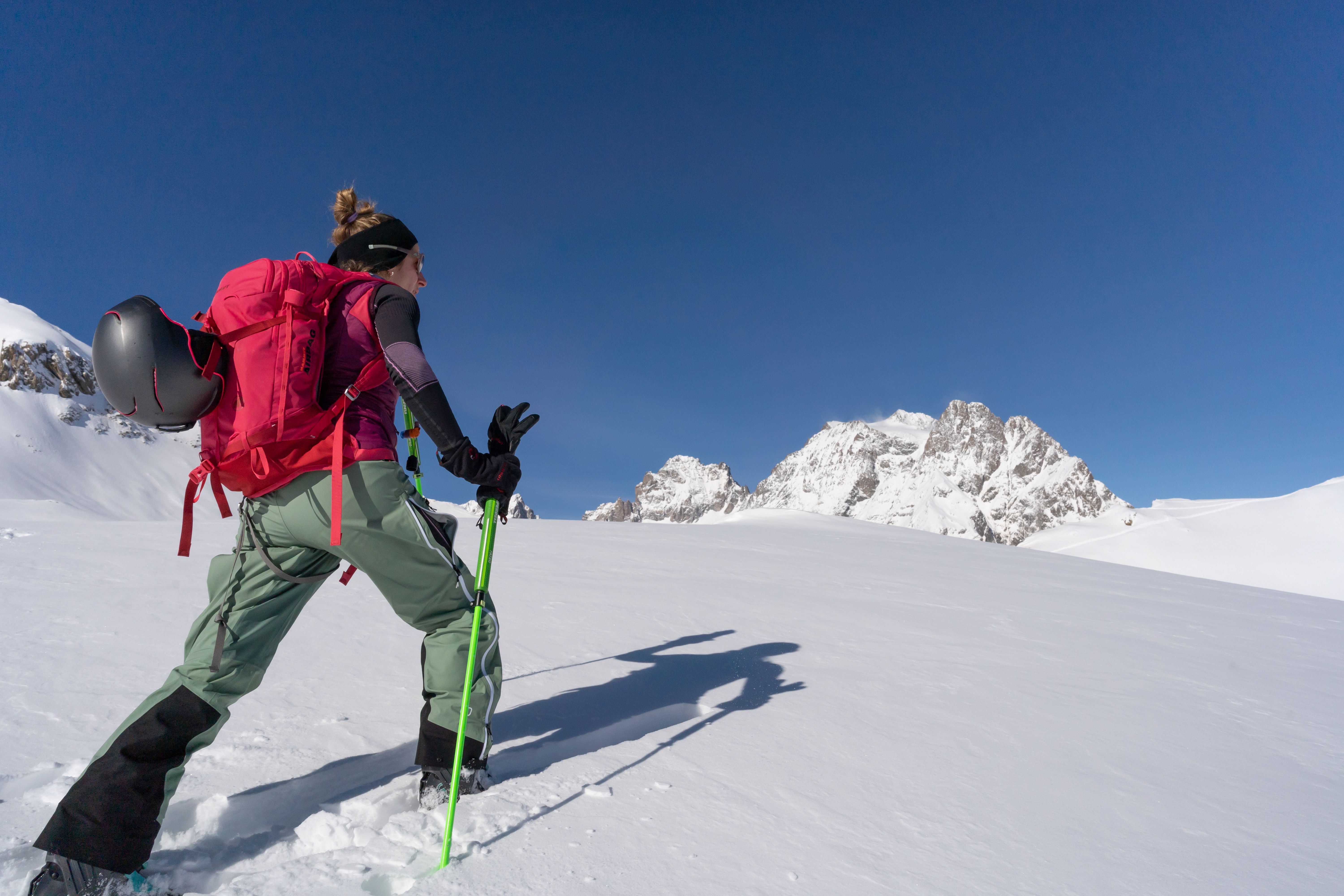 If you're planning to go ski touring, you really need to get in shape