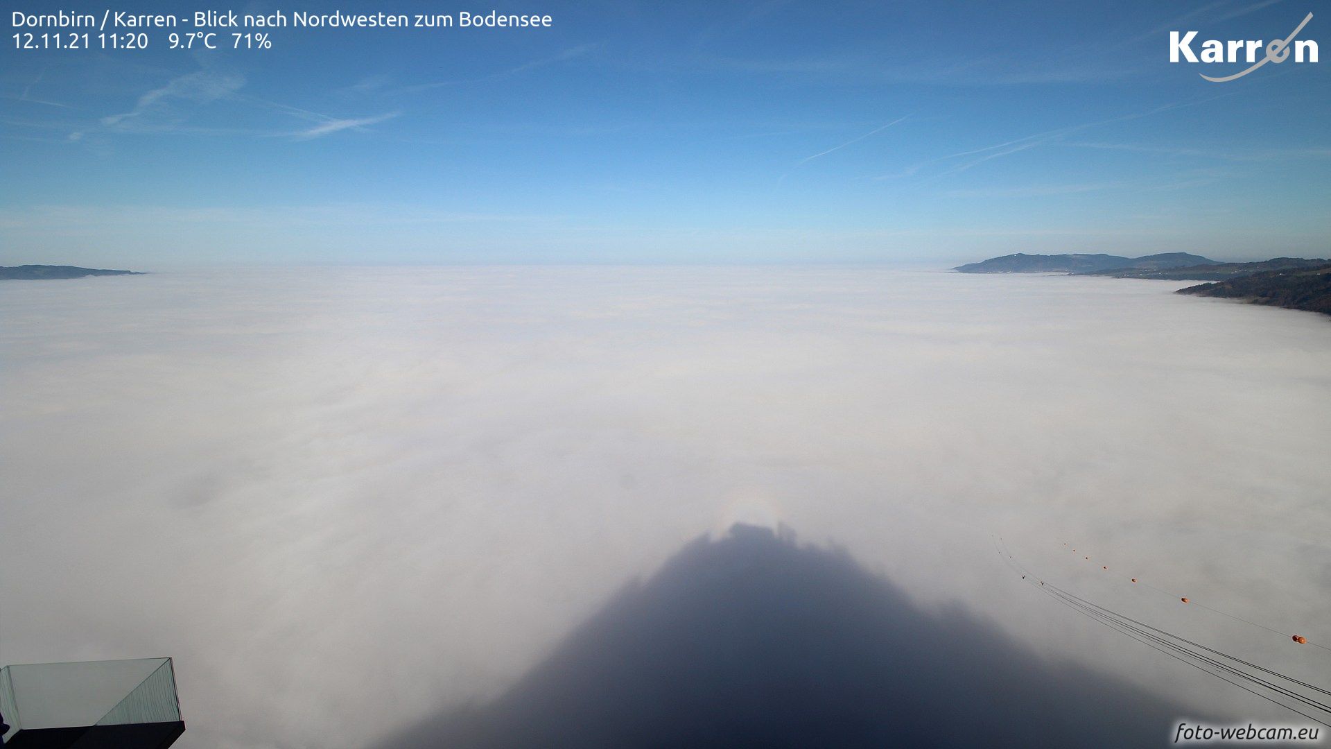 Thick fog soup in the Rhine valley too (foto-webcam.eu) Thick fog soup in the Rhine valley too (foto-webcam.eu)
