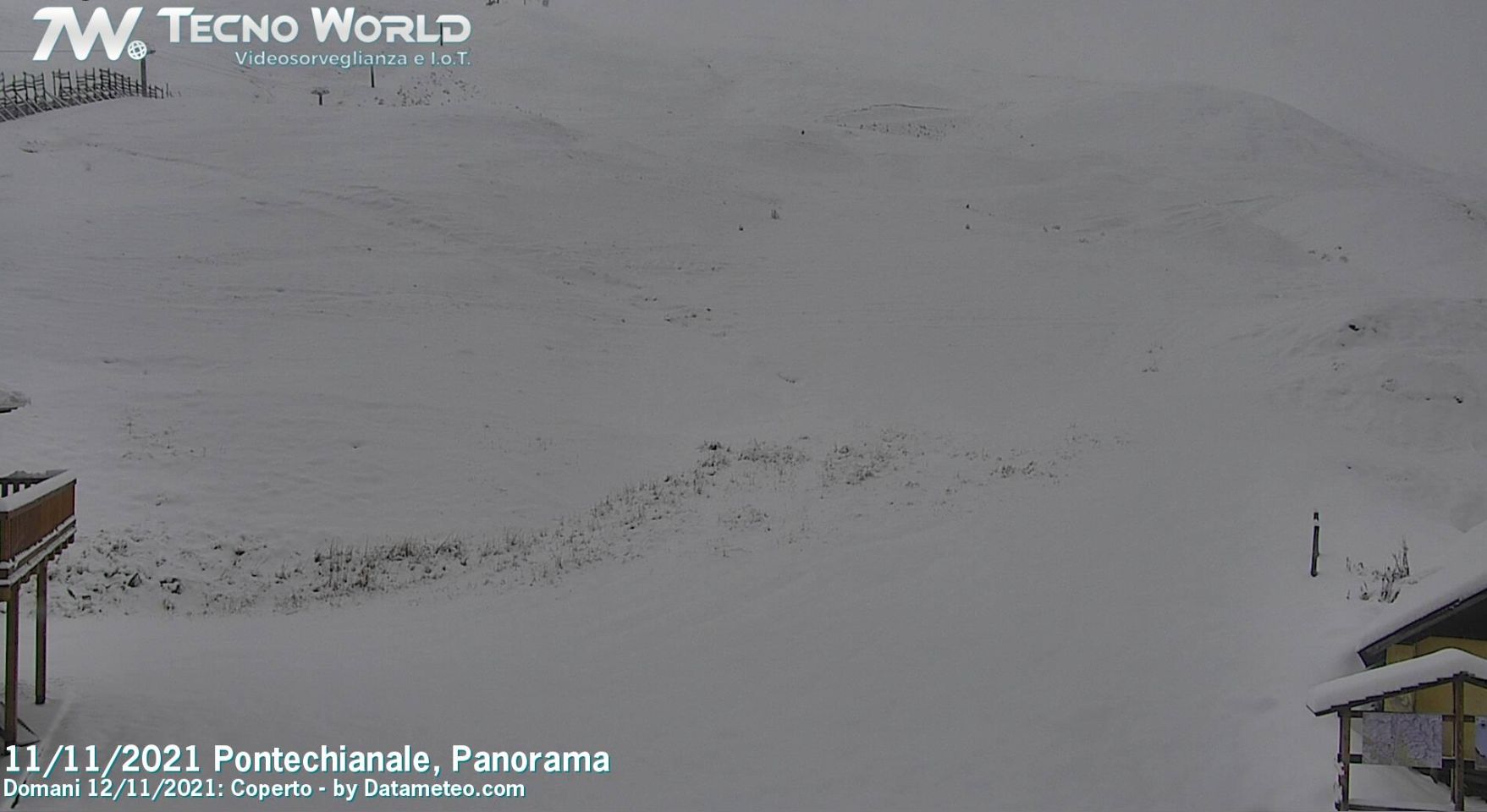 A nice layer of fresh snow in Pontechianale yesterday A nice layer of fresh snow in Pontechianale yesterday