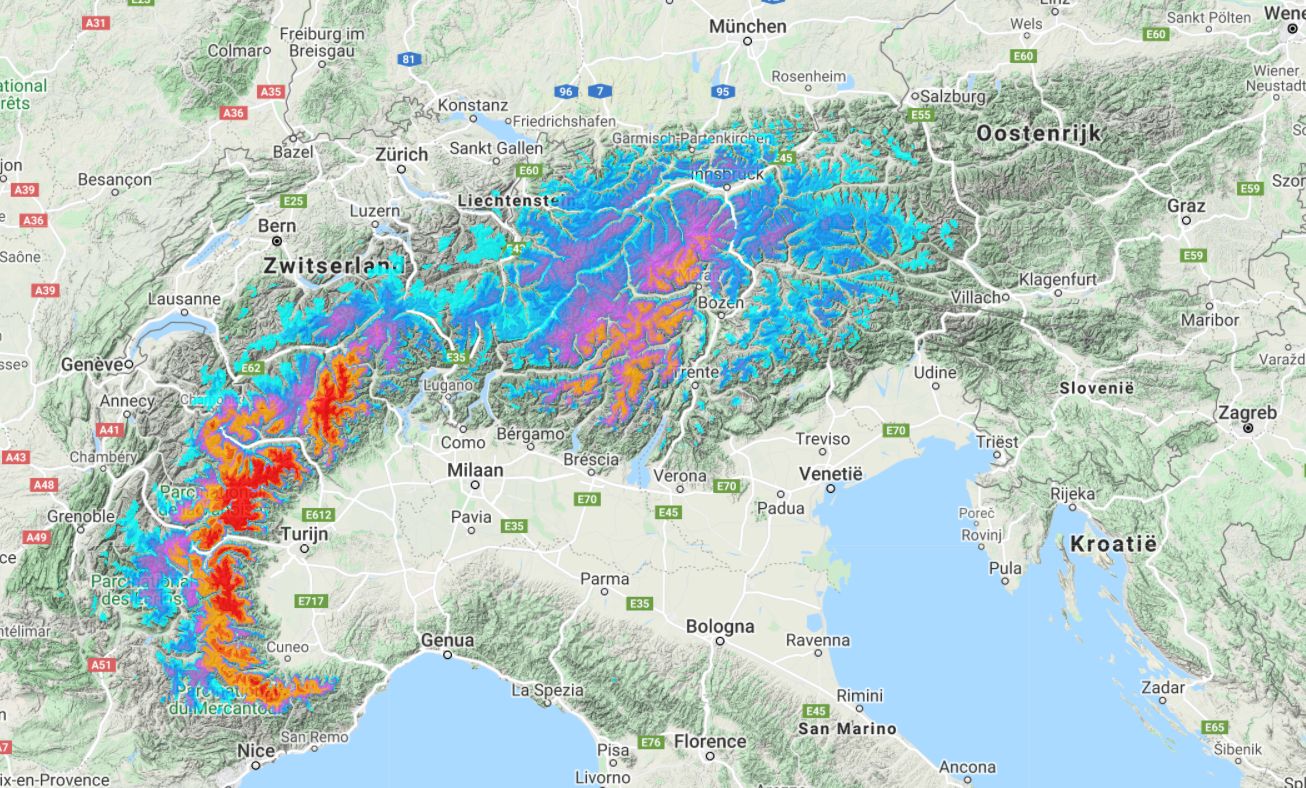 Our snow forecast is turning red again and that can only mean one thing!