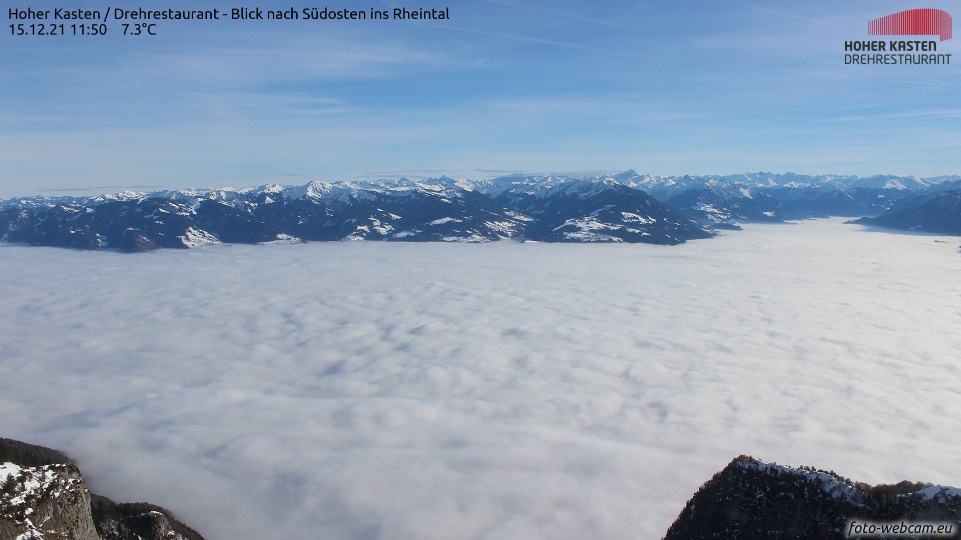 Inversion weather in the Rhine Valley (foto-webcam.eu)