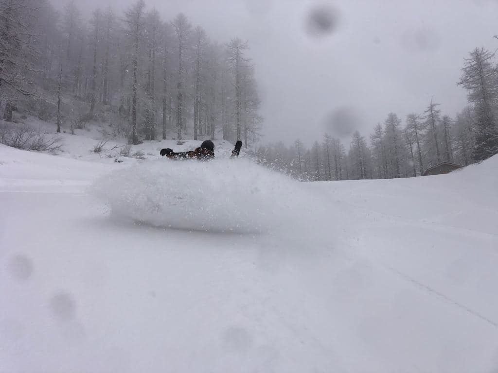 Verse sneeuw in Prali (FB Prali Ski Area)