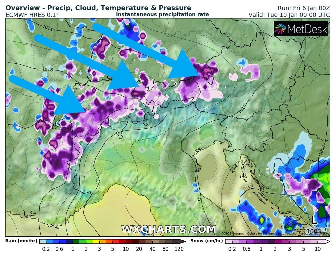 Northweststau (wxcharts.com)