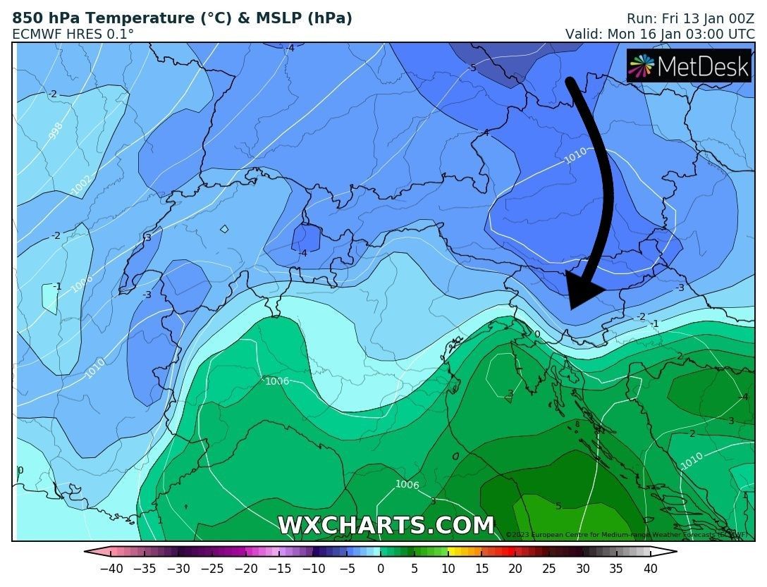 With a low snowline! (wxcharts.com) With a low snowline! (wxcharts.com)