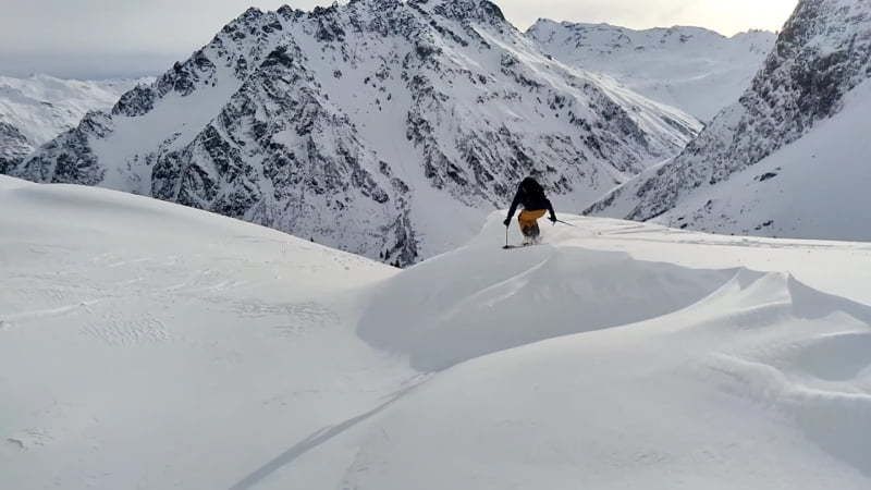 Nice snow conditions at the moment in Arlberg (photo by Tim3)