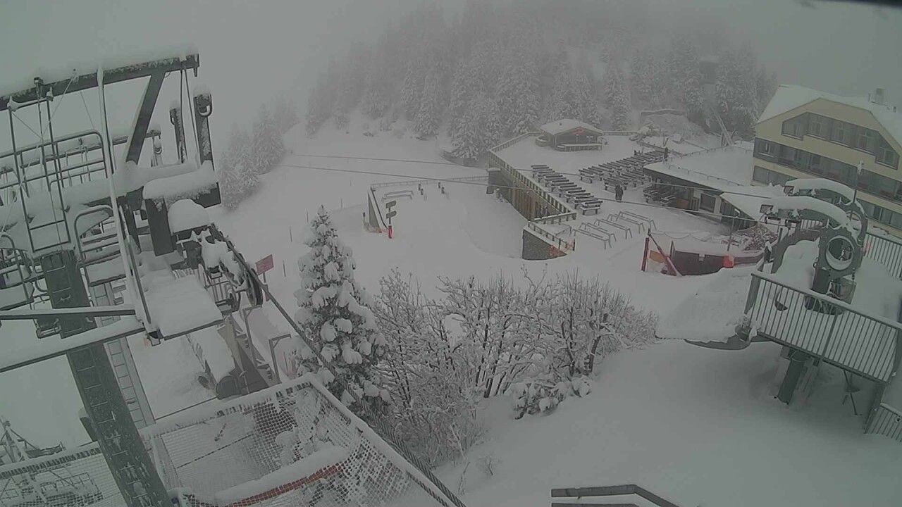 About 20 centimetres of fresh snow in Engelberg